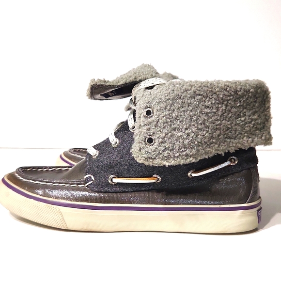 Sperry Top-Sider Abacos Silver Gray Wool Versatile Sneakers Size 7M - Picture 4 of 12